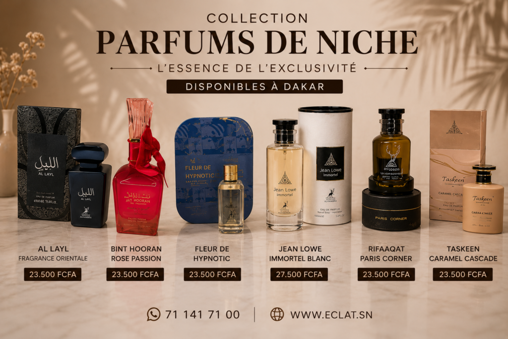Parfum de niche à Dakar