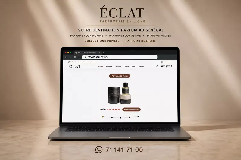 Parfum à Dakar : découvrez votre parfumerie en ligne Éclat